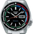 Seiko 5 Sports SKX Series Regatta Timer Retro Blue Dial Silver Steel Strap Watch For Men - SRPK13K1